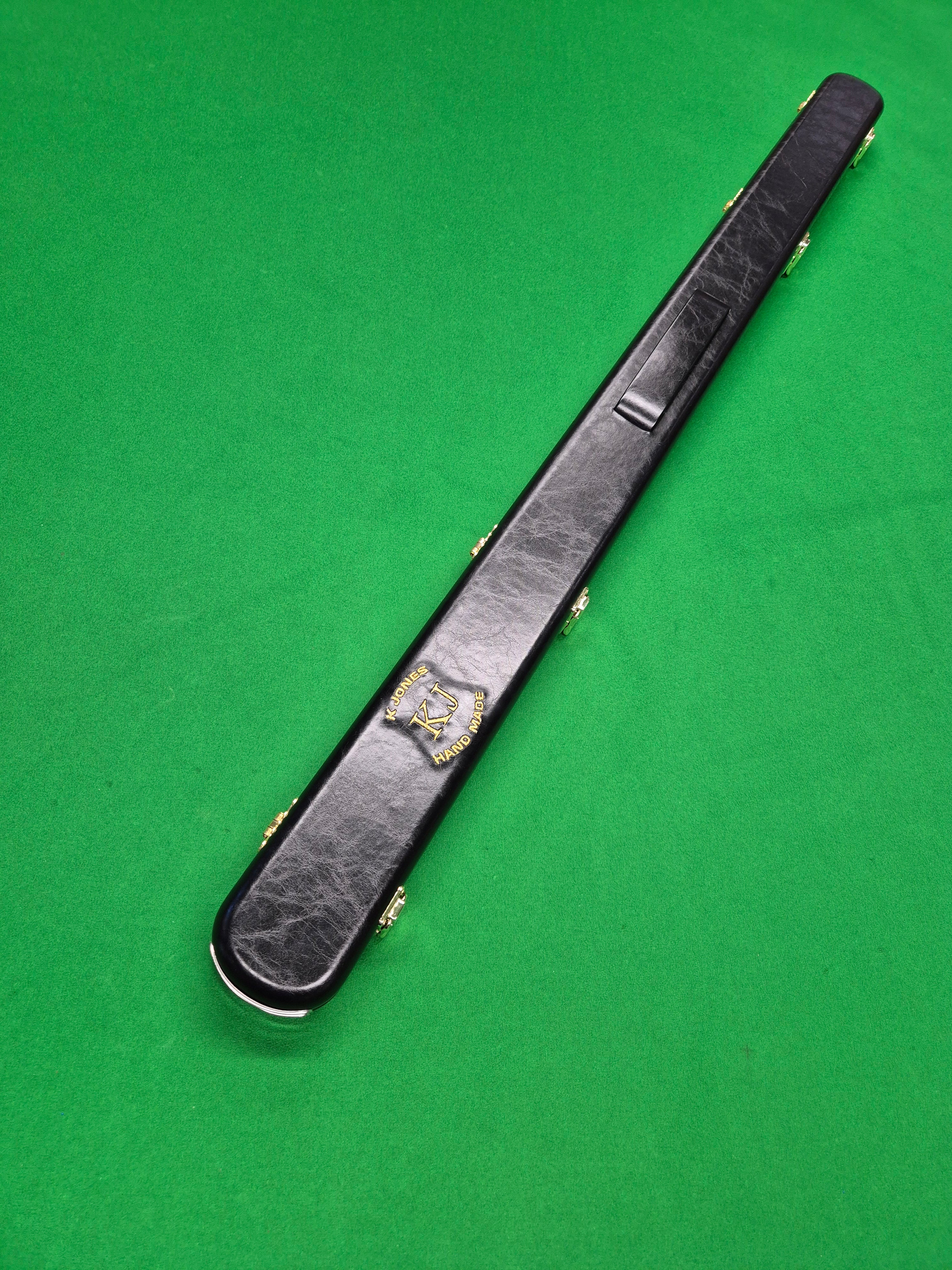 3/4 2 Slot Synthetic Leather Black [KJC-42]