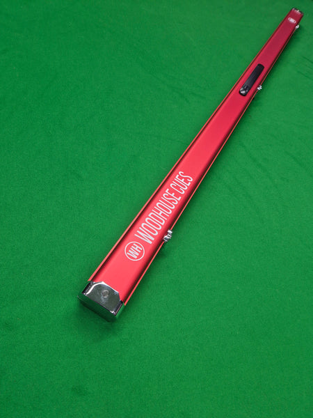 1 Piece 2 Slot Aluminium Slimline Red 1KJA06