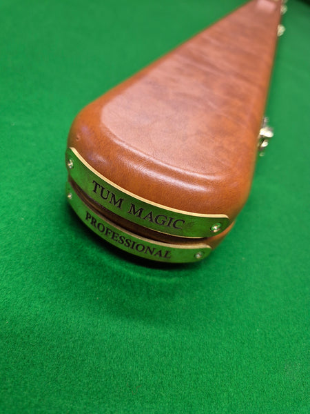 1 Piece 2 Slot Synthetic Leather Professional Brown [TMCC1]