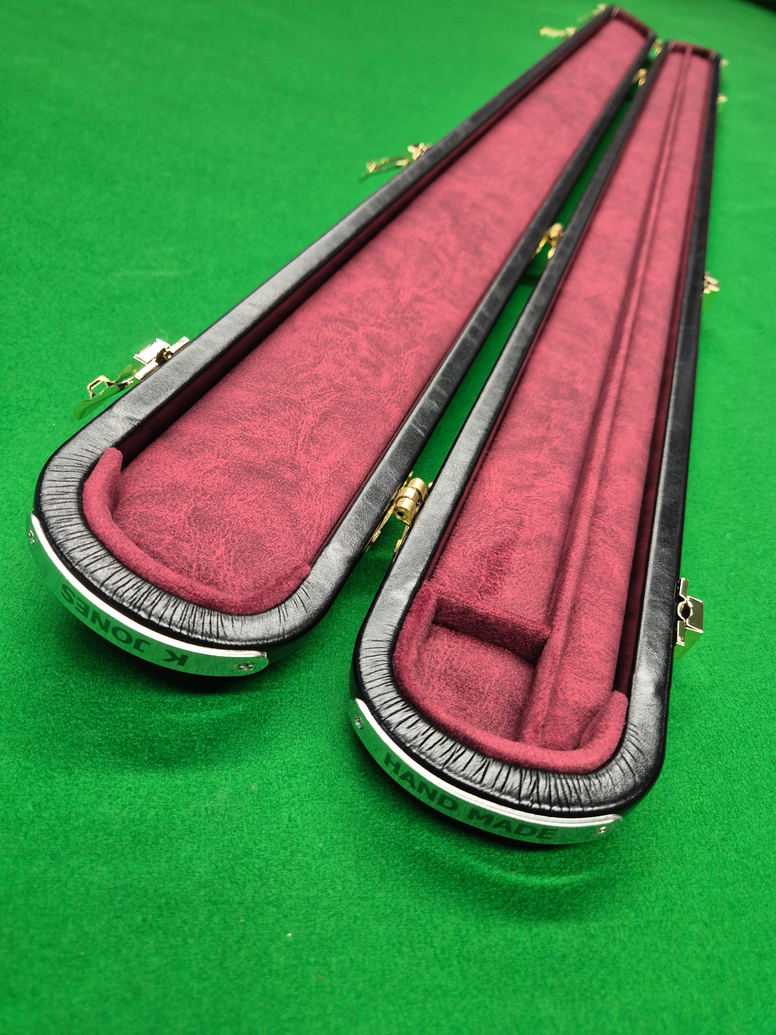 3/4 2 Slot Synthetic Leather Black [KJC-42]