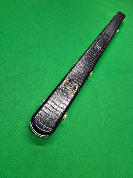 3/4 2 Slot Synthetic Leather Black [KJC-44]