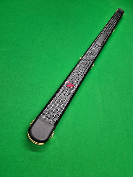 1 Piece 2 Slot Black Embossed [KJC-24]