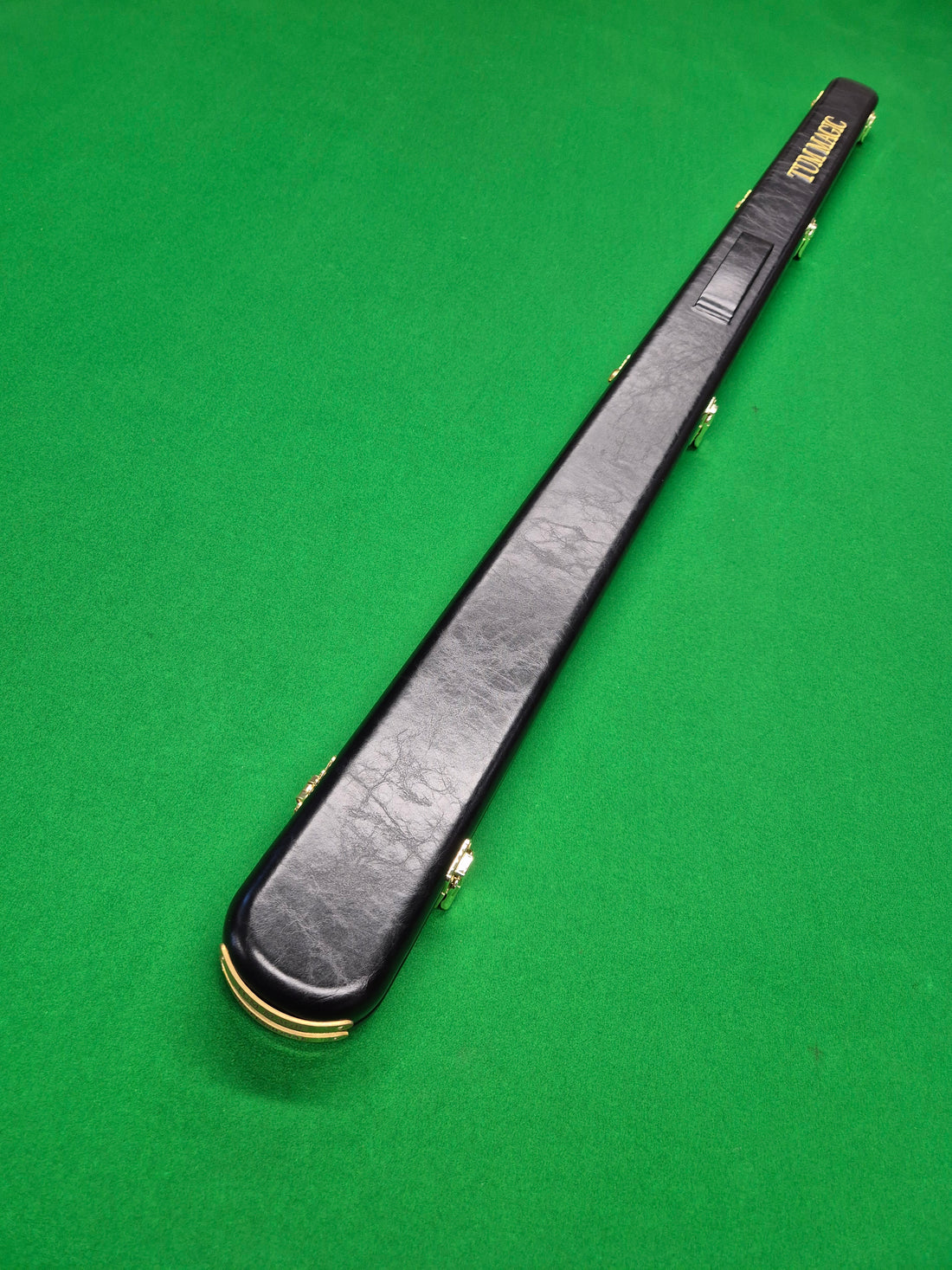 1 Piece 2 Slot Synthetic Leather Professional Black [TMCC3]
