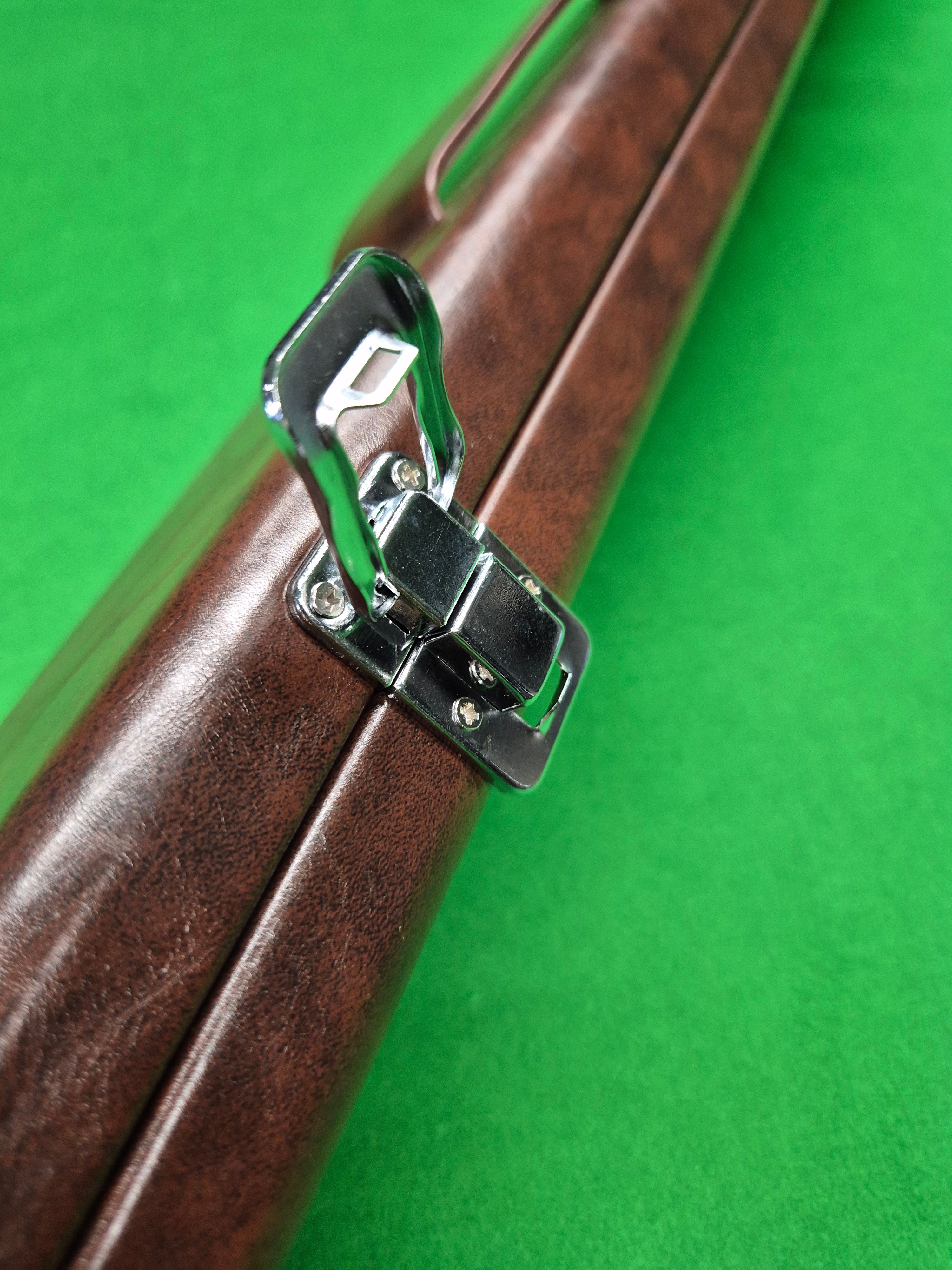 3/4 2 Slot Synthetic Leather Brown [KJC-34]