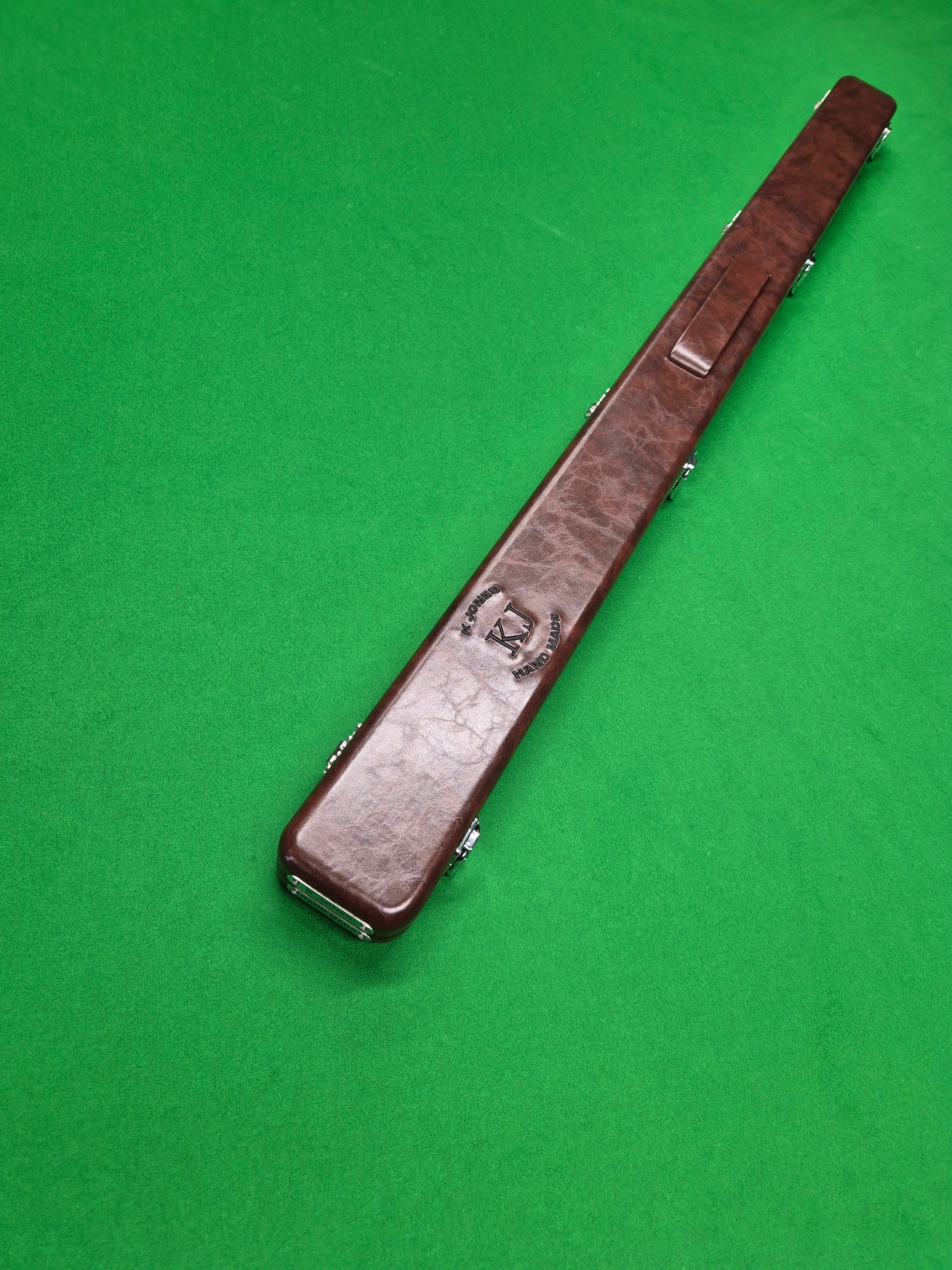 3/4 2 Slot Synthetic Leather Brown [KJC-34]