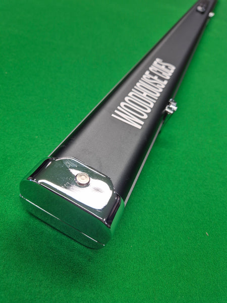 1 Piece 2 Slot Aluminium Slimline Matte Black [WHC3]