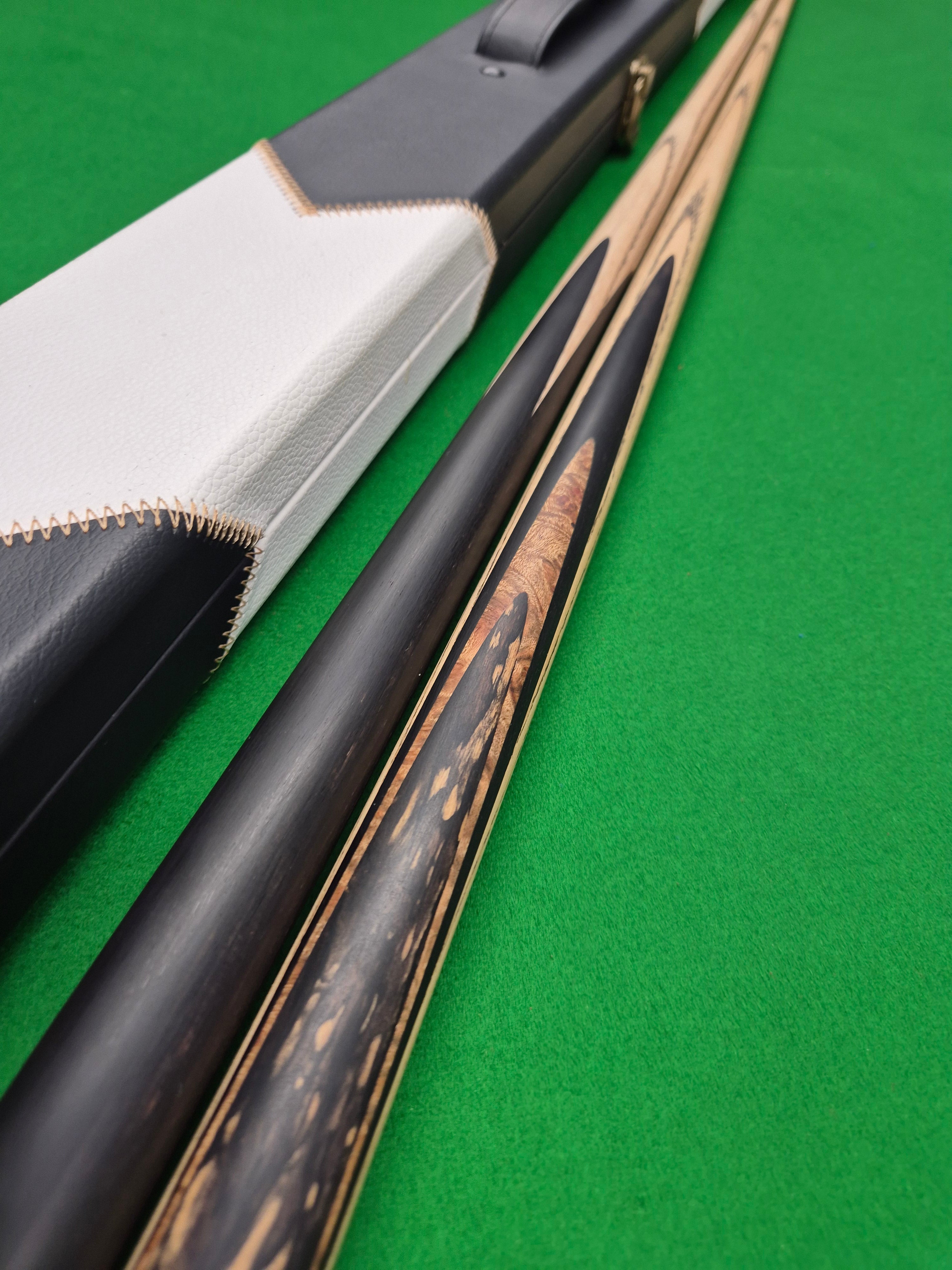 New Junior KJ Cue, Break Cue & Case Set With Accessories