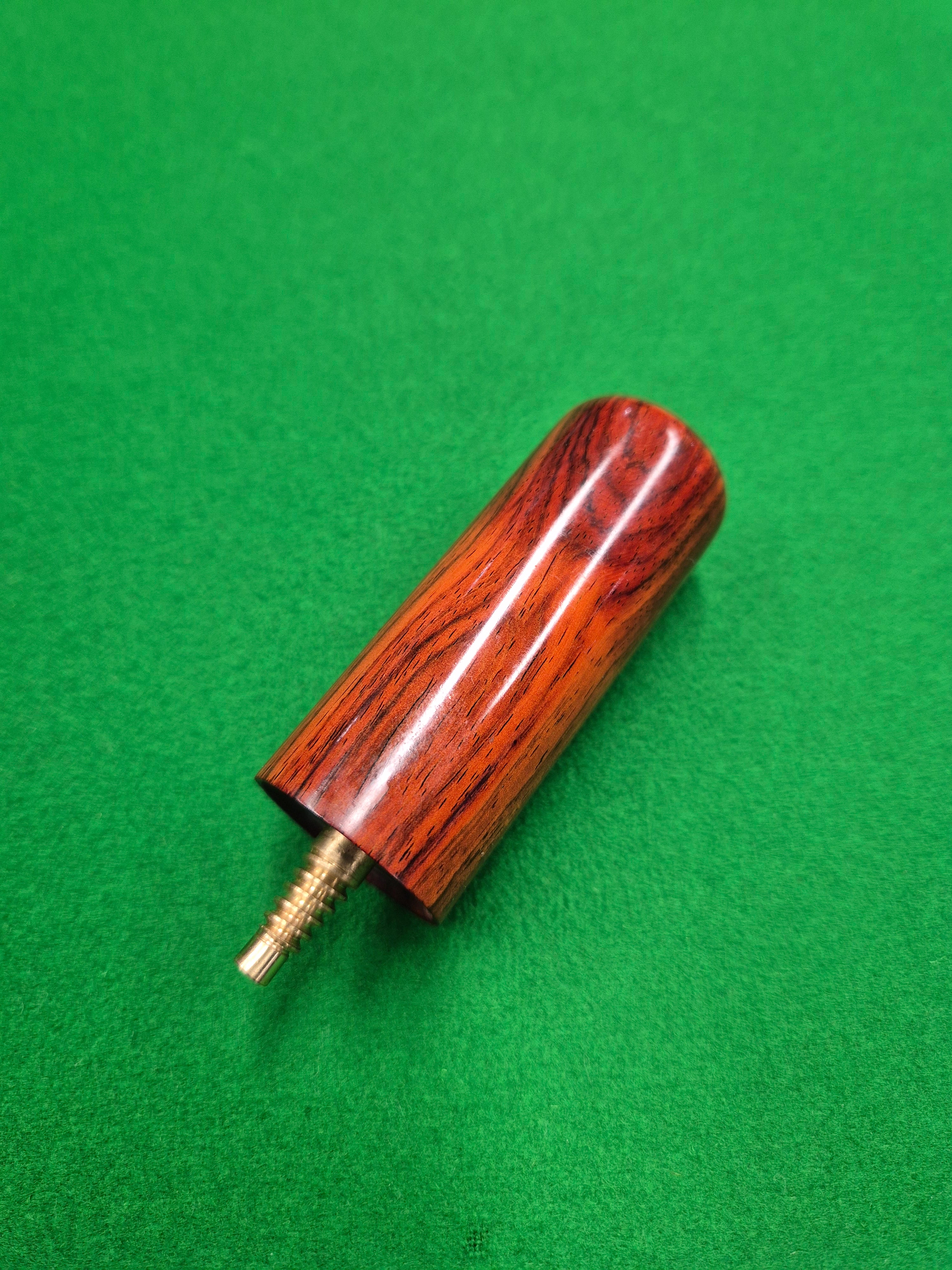 Thai Spiral Thread 3" Exotic Wood Mini Butt [WHX-6]
