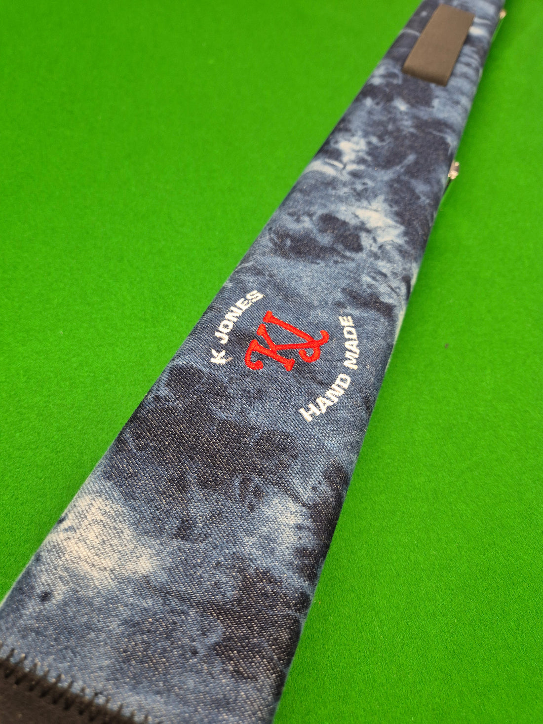 3/4 2 Slot Synthetic Leather Blue Denim [KJSY17]