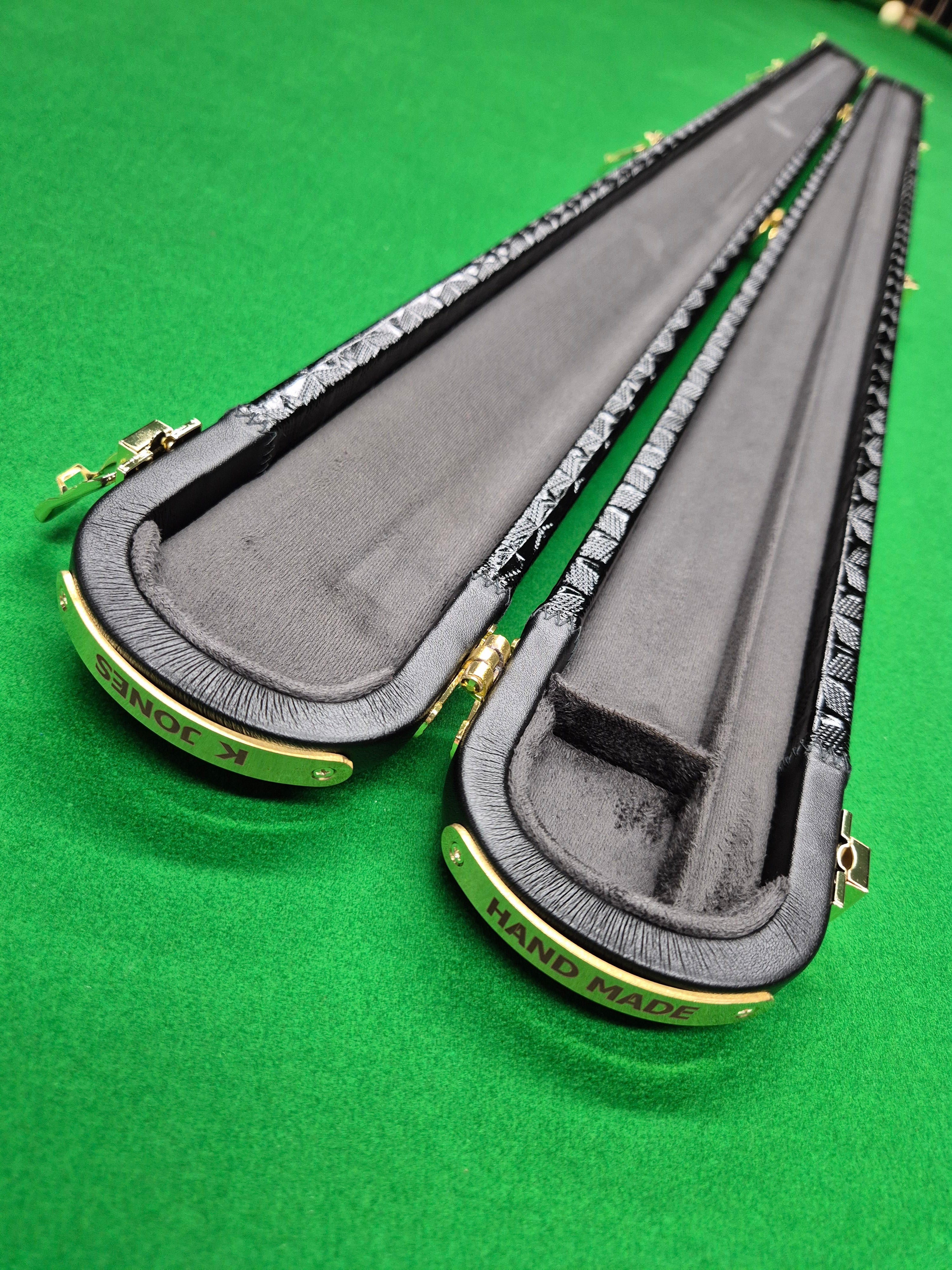 1 Piece 2 Slot Black Embossed [KJC-24]
