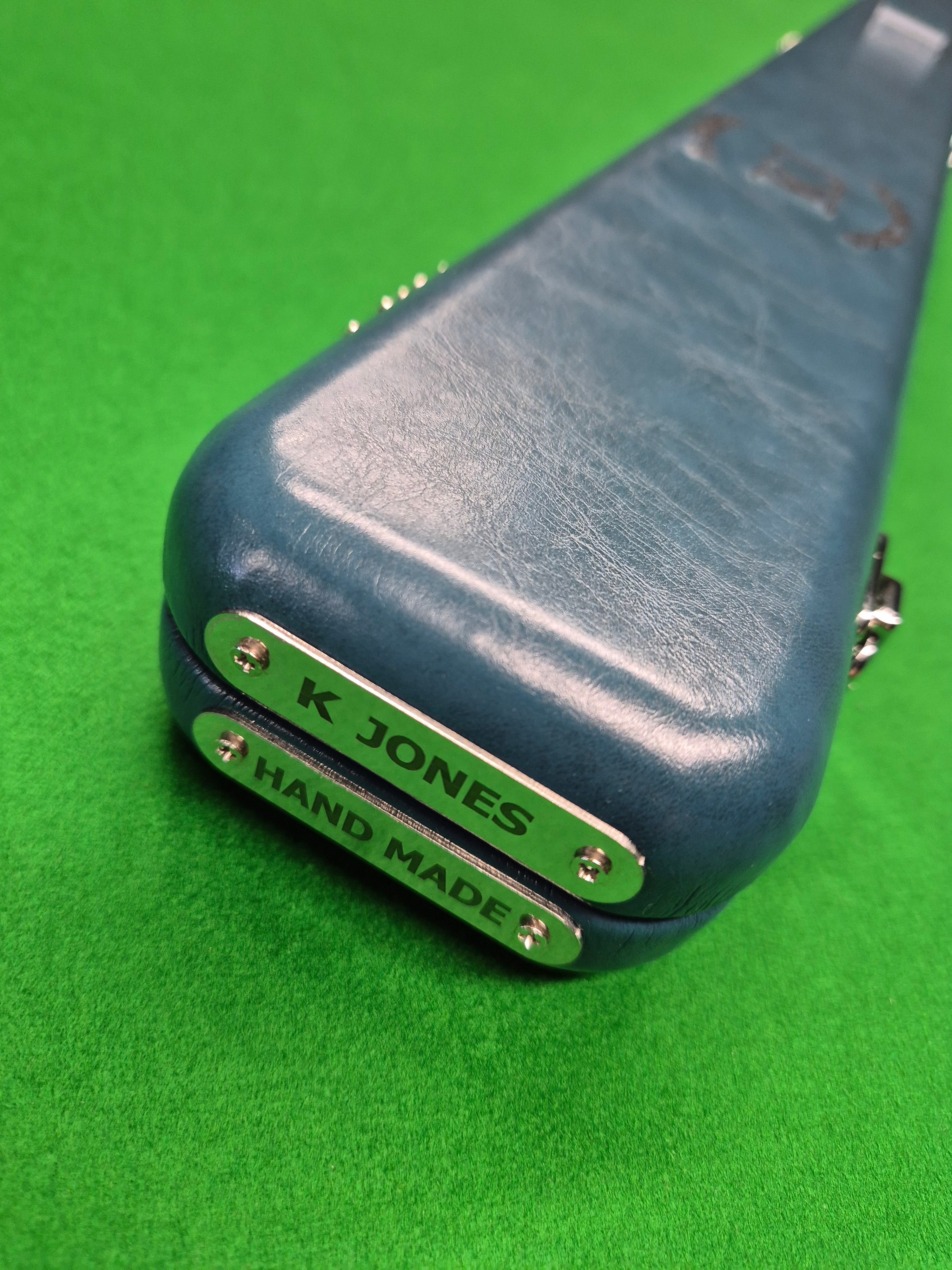 3/4 2 Slot Synthetic Leather Teal [KJC-36]