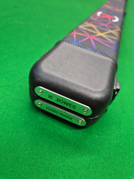 1 Piece 2 Slot Synthetic Leather Geo [1KJS31]