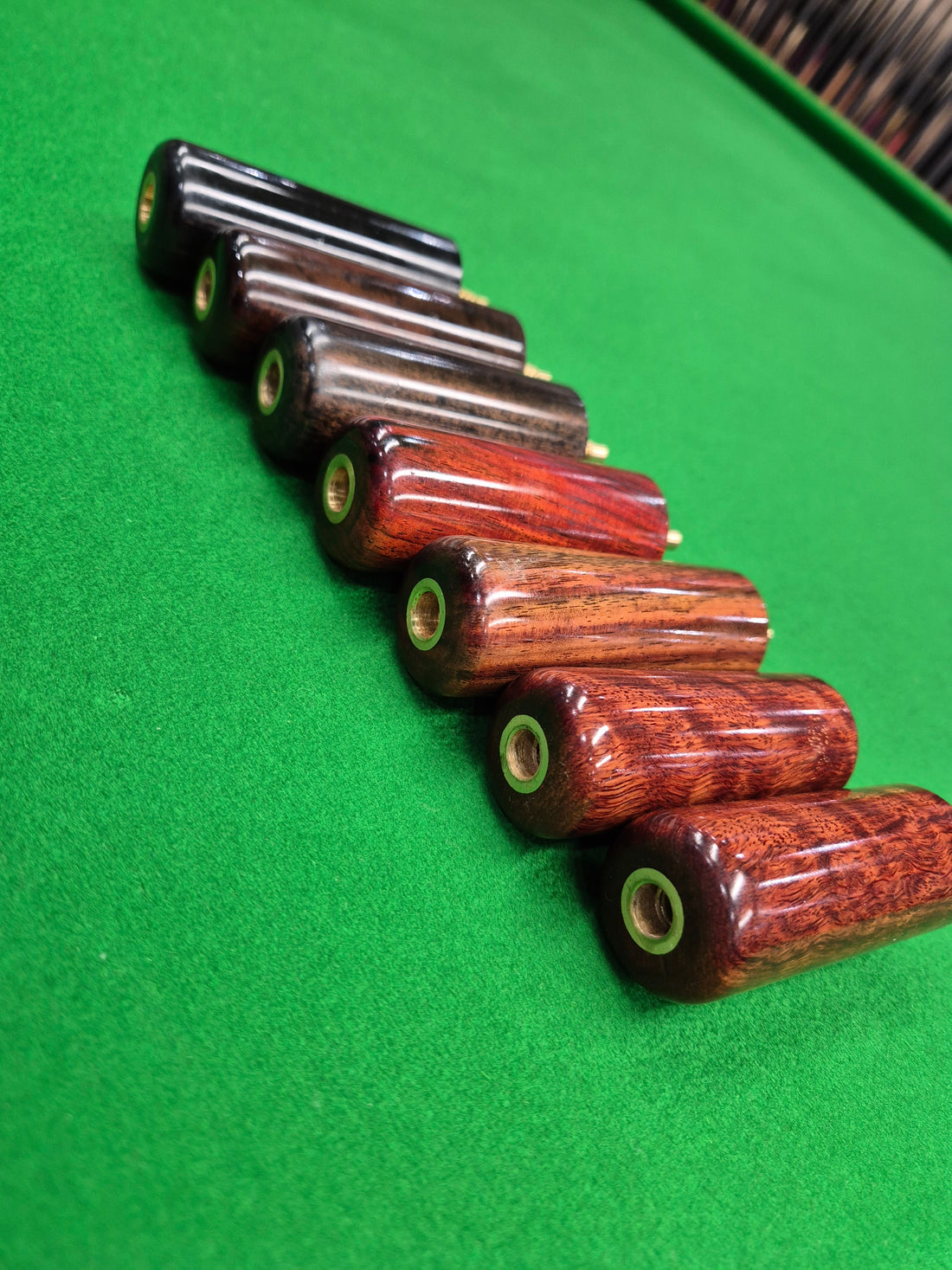 Thai Spiral Thread 3" Exotic Wood Mini Butt [TMB09]