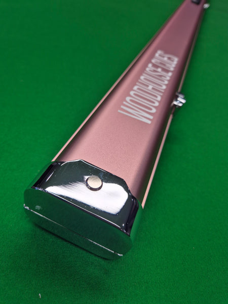 1 Piece 2 Slot Aluminium Slimline Rose Pink [WHC6]